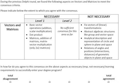 Mathematical prerequisites for non-STEM programs